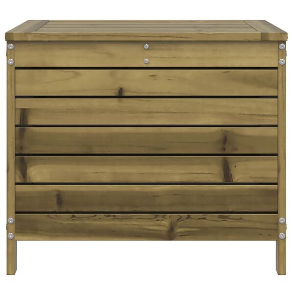 vidaXL Gartenhocker 62x63,5x53,5 cm Kiefernholz Imprägniert