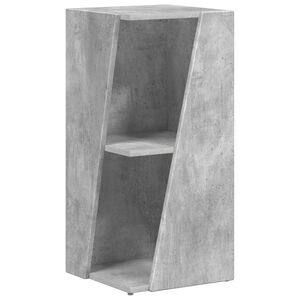vidaXL Seitenregal 33 x 32 x 70,5 cm Holzwerkstoff Betongrau