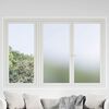 vidaXL Fensterfolien Matt Grau PVC