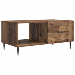 vidaXL Couchtisch Altholz 90 x 50 x 40 cm Holzwerkstoff