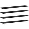 vidaXL Regalbrett 3 Ebenen 4 pcs 100 x 20 x 1.5 cm Holzwerkstoff
