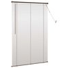 vidaXL Venetianer Jalousie Dunkelbraun mit Muster 150 x 100 cm PVC