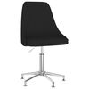 vidaXL B&uuml;rostuhl Drehbar Schwarz Stoff