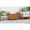 vidaXL Gartenbox 90x50x58 cm Massivholz Akazie