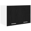 vidaXL H&auml;ngeschrank 2 pcs Schwarze Eiche und Wei&szlig; 60 x 31 x 40 cm