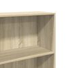 vidaXL Bücherregal Sonoma-Eiche 60x30x189 cm Holzwerkstoff