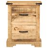 vidaXL Nachttisch 40x35x50 cm Massivholz Mango