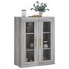 vidaXL Wandschrank Grau Sonoma 69,5x34x90 cm
