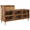 vidaXL Schuhschrank Altholz 102 x 36 x 60 cm Holzwerkstoff