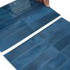 vidaXL Rechteckige Fliese 10 pcs Blau 29 x 23 x 0,08 cm