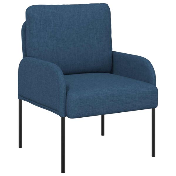 vidaXL Sofagarnituren mit Kissen 3 pcs Blau 115 x 56 x 80 cm Sperrholz