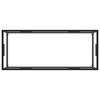 vidaXL Couchtisch Schwarz mit Hartglas 120x60x35 cm