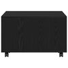 vidaXL Couchtisch Schwarze Eiche 60 x 60 x 38 cm Holzwerkstoff