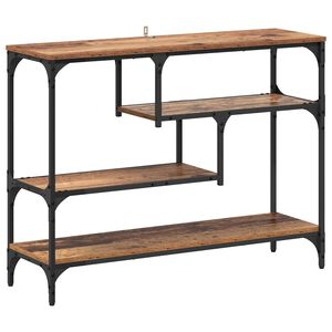 vidaXL Konsolentisch Altholz 100 x 30 x 75 cm Holzwerkstoff