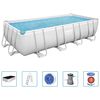 Bestway Power Steel Swimmingpool-Set Rechteckig 488x244x122 cm