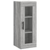 vidaXL Highboard Grau Sonoma 34,5x34x180 cm Holzwerkstoff