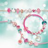 make it real 27-tlg. Armb&auml;nder-Bastelset Halo Charms Think Pink