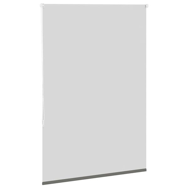 vidaXL Verdunkelungsrollo Grau 95x150 cm Stoffbreite 90,7 cm Polyester