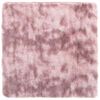 vidaXL Teppich Shaggy Hochflor NAVARRA Altrosa 240x240 cm Polyester
