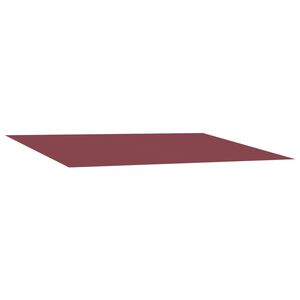 vidaXL Markisenersatzstoff Bordeauxrot 250 x 200 cm Polyester