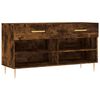 vidaXL Schuhbank R&auml;uchereiche 102x35x55 cm Holzwerkstoff