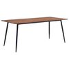 vidaXL Esstisch Braun 180 x 90 x 75 cm MDF