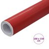 vidaXL Autofolie 4D Rot 100x150 cm