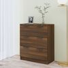 vidaXL Sideboard Braun Eichen-Optik 60x30x70 cm Holzwerkstoff