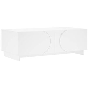 vidaXL Couchtisch Wei&szlig; 102 x 50,5 x 35 cm Holzwerkstoff