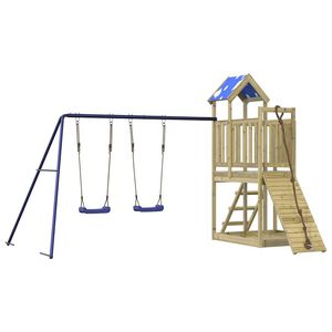 vidaXL Spielturm Impr&auml;gniertes Kiefernholz