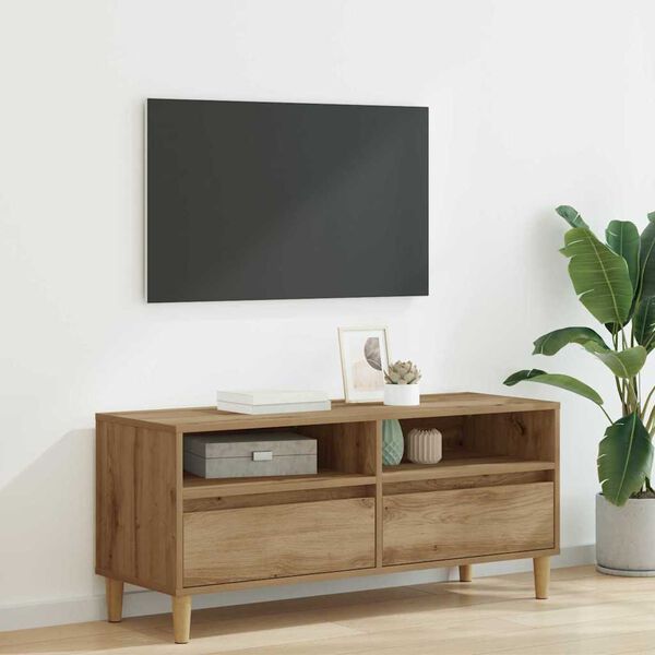 vidaXL TV-Schr&auml;nk Artisan-Eiche 100 x 34,5 x 44,5 cm Holzwerkstoff