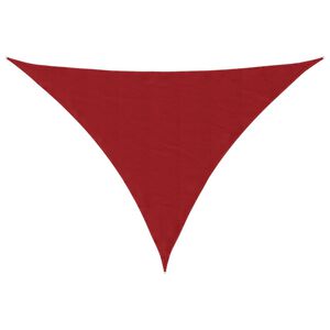 vidaXL Sonnensegel Oxford-Gewebe Dreieckig 2,5x2,5x3,5 m Rot