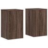 vidaXL Pflanzenst&auml;nder 2 Stk. Braun Eiche 30x30x50 cm Holzwerkstoff
