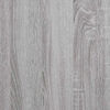 vidaXL Badschrank Grau Sonoma 30x30x100 cm Holzwerkstoff