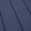 vidaXL Sonnenliegen-Auflage Marineblau Oxford-Gewebe