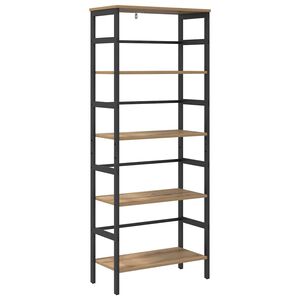 vidaXL B&uuml;cherregal 4 Ebenen 60 x 29,5 x 149 cm Holzwerkstoff