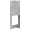 vidaXL Toilettenschrank EDE Betongrau 66 x 25,5 x 190 cm Holzwerkstoff
