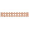 vidaXL Hochbeet Lattenzaun-Design 200x30x30 cm Massivholz Douglasie