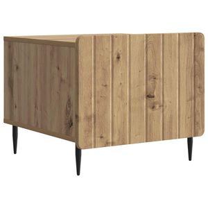 vidaXL Couchtisch Artisan-Eiche 49 x 50 x 42 cm Holzwerkstoff