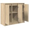 vidaXL Sideboard Sonoma-Eiche 85x34x76 cm Holzwerkstoff
