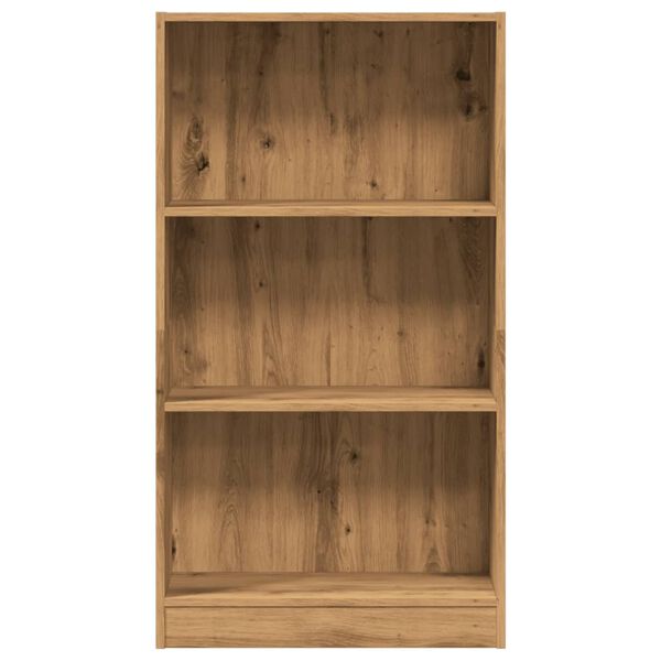 vidaXL B&uuml;cherregal Artisan-Eiche 60x24x109 cm Holzwerkstoff