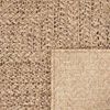 vidaXL Teppich ZIZUR 240x340 cm Jute-Optik Indoor und Outdoor