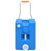 vidaXL Camping-Wassertank mit Rollen 25 L Blau