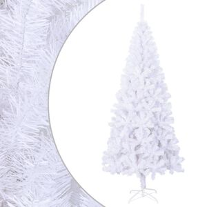 vidaXL K&uuml;nstlicher Weihnachtsbaum mit Stahlst&auml;nder 210 cm 910 Zweige