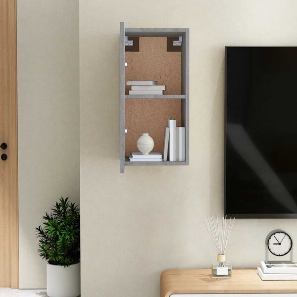 vidaXL TV-Schrank Grau Sonoma 30,5x30x60 cm Holzwerkstoff