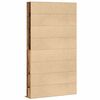 vidaXL CD Regal mit Regal Altholz 101 x 23 x 177,5 cm Holzwerkstoff