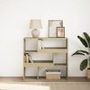 vidaXL B&uuml;cherregal/Raumteiler Sonoma-Eiche 100x33x94,5 cm