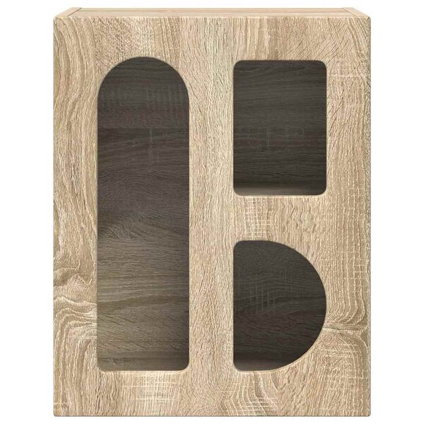 vidaXL Nachttisch Sonoma-Eiche 40 x 35 x 50 cm Holzwerkstoff