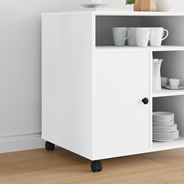 vidaXL Rolle 12 pcs Schwarz 39,5 x 39,5 x 37,8 mm