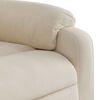 vidaXL Massagesessel Beige Mikrofasergewebe